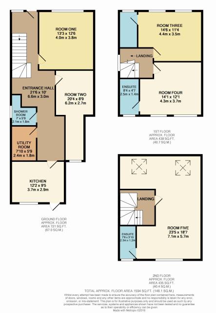 Floorplan of 22 Ely Road, Hounslow, Middlesex