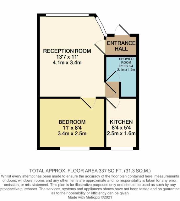 Floorplan of 24b Wiltshire Avenue, Slough, Berkshire