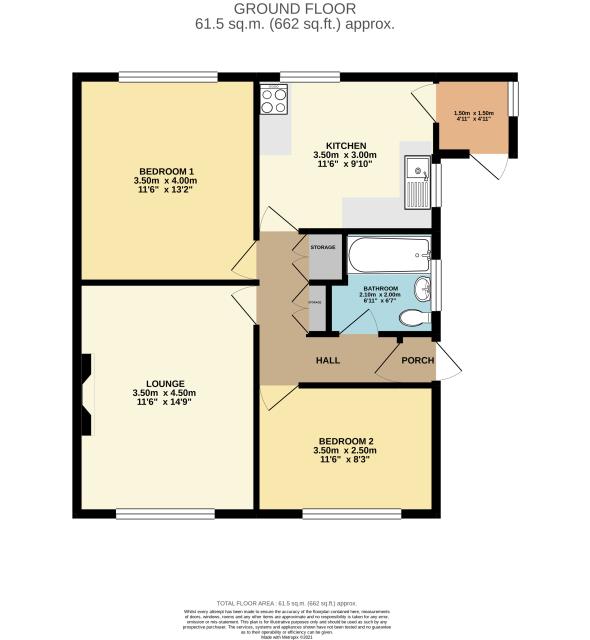 Floorplan of 4 Greenville Avenue, Ewloe Green, Deeside