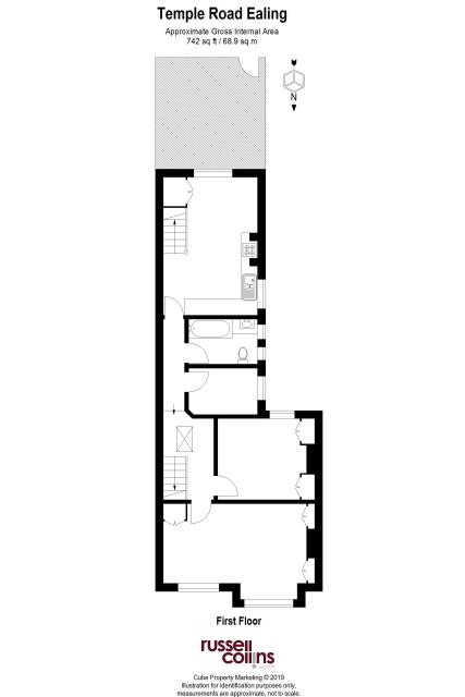 Floorplan of 33 Temple Road, Ealing, London